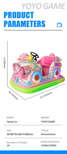 Voitures tamponneuses électriques de drift pour enfants, équipement d'amusement à monnayeur pour aire de jeux intérieure, grande capacité, garantie 1 an, version anglaise - Product Image 6