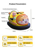 Funspace Arcade Amusement Ride Children Family Drift Mechanics Immersive Game Machine Bubble Bumper Car