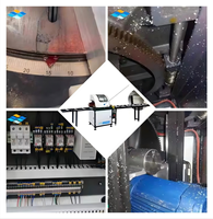 Machines pour la fabrication de fenêtres et de portes Machine de découpe CNC à tête unique pour profilés PVC et aluminium