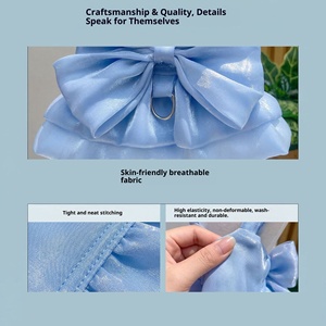 Princess Pet Wedding Dress - Elegant Lace <strong>Gown</strong> for Small <strong>Dogs</strong> &amp; Cats, Spring Party Tutu for Teddy &amp; Bichon - Product Image 5