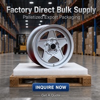 Jantes en alliage poli argenté à 5 branches en forme d'étoile, 17, 18, 19, 20, 22 pouces, 6061 T6, OEM, vente en gros, directement de l'usine, compatibles avec Ferrari 308 GTS