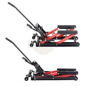 Support élévateur Cruiser élévateur à ciseaux universel en acier Motocross <span class=keywords><strong>Dirt</strong></span> Bike 680kg support élévateur de moto - Product Image 1