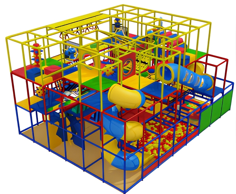 Soft Indoor Playground Equipment Maze with