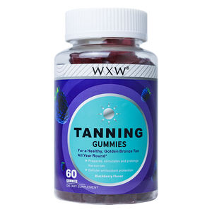 Stok WXW bronzlaşma Gummies <span class=keywords><strong>C</strong></span> vitamini çinko cilt kadın Gummies sağlıklı cilt ve geliştirilmiş bronzlaşma sakızlı - Product Image 1