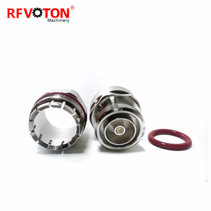 Nickel mạ nối đồng trục 7/16 DIN nữ kẹp cho 7/8 AVA5-50FX Cáp - Product Image 6