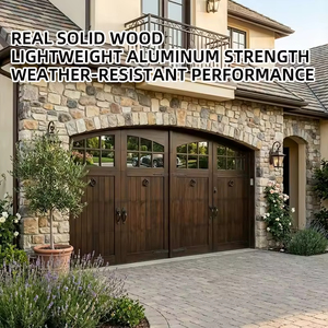 <span class=keywords><strong>Porte</strong></span> <span class=keywords><strong>de</strong></span> <span class=keywords><strong>garage</strong></span> en bois massif, couleur unie, facile à nettoyer, faible déformation, économique, vente en gros pour la rénovation <span class=keywords><strong>de</strong></span> maisons - Product Image 1