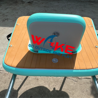 Chaise flottante gonflable WAKE WKD en EVA PVC + construction Drop Stitch - Plage, mer, natation, capacité de 100 à 500 kg, personnalisable