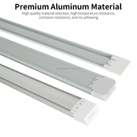 Tube lumineux LED en verre SMD2835 36W, montage en surface, utilisation commerciale, luminaire suspendu moderne pour plafond