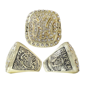 Bague de championnat de <span class=keywords><strong>baseball</strong></span> des <span class=keywords><strong>Yankees</strong></span> de New York 1999 pour <span class=keywords><strong>homme</strong></span>, en alliage incrusté, cadeau pour fête ou anniversaire, bague de championnat personnalisée - Product Image 1