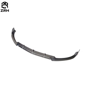 Lame de pare-chocs avant en fibre de carbone de haute qualité style B pour <span class=keywords><strong>Mercedes</strong></span> Benz Classe <span class=keywords><strong>C</strong></span> W205 C63 <span class=keywords><strong>AMG</strong></span> 2015-2018 – Amélioration du kit carrosserie - Product Image 3