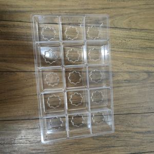 מותאם אישית שוקולד מרובע של חיית מחמד עבור ממתקים ביסקוויט מגש שלפוחית פנימית לעוגיות בראוני - Product Image 4