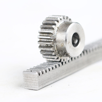 Accessoires de boîte de vitesses pour machine de gravure CNC, crémaillère droite et pignon, Modèles 1, 1.5, 2, 2.5, 3, 1M, 1.5M, 2M, 2.5M, 3M, 4M, 5M