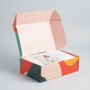컬러 사용자 정의 접는 메일 종이 상자 인쇄