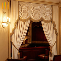 Rideaux de fond de scène pour mariage, en velours ignifuge, insonorisants, élégants pour cérémonie