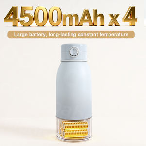 <span class=keywords><strong>Bouilloire</strong></span> électrique portable USB de <span class=keywords><strong>500</strong></span> <span class=keywords><strong>ml</strong></span> pour le bureau et les voyages, avec contrôle numérique de la température, en acier inoxydable, pour usage domestique - Product Image 4