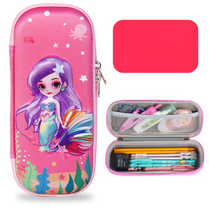 Оптовая продажа, 3D мультяшный пенал из ЭВА, противоударный и устойчивый к падению, для корейских учеников начальной школы - Product Image 4