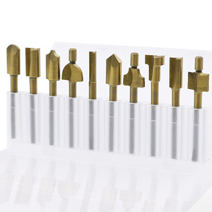 10 pièces HSS routeur Bits <span class=keywords><strong>bois</strong></span> <span class=keywords><strong>fraise</strong></span> 1/8 "3mm tige menuiserie coupe sculpture forets <span class=keywords><strong>pour</strong></span> <span class=keywords><strong>Dremel</strong></span> outil rotatif - Product Image 6