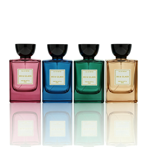 Hochwertige 50ml Parfümflasche mit Farbigem Original-Zerstäuber, Langanhaltend, Glasflakon mit Buntem Verschluss - Product Image 2