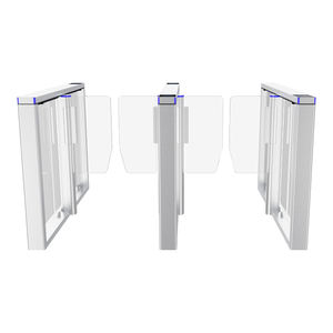 Puerta de Alta Velocidad de Aleación de Aluminio con Luz Ambiental RGB, Puerta Automática de Alta Velocidad, Control de Acceso Peatonal - Product Image 3