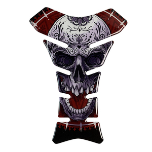 Autocollants 3D en caoutchouc de décalcomanie de coussin de réservoir de moto de logo personnalisé pour des décalcomanies de réservoir de carburant de motos de <span class=keywords><strong>HONDA</strong></span> - Product Image 4