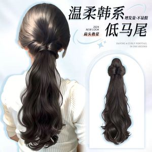 ที่มัดผมทรงหางม้าแบบลอนใหญ่ ทนความร้อนสูง สำหรับผู้หญิง - Product Image 3