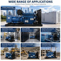 SCDC Weichai Baudouin 6M33 520-660kWe 650-825kVA 1500/1800RPM Dieselmotor für Generatoren ESP PRP DCP COP Hersteller