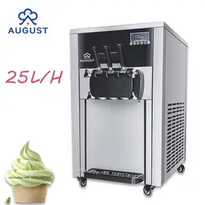 AUGUST Machine à crème glacée molle au sol/Machine à crème glacée