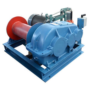 Verricello <span class=keywords><strong>Elettrico</strong></span> <span class=keywords><strong>a</strong></span> Frizione con Doppio <span class=keywords><strong>Tamburo</strong></span> per Trazione <span class=keywords><strong>a</strong></span> Lunga Distanza con Fune Metallica Continua - Product Image 6