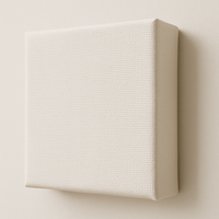 Toile tendue à bord profond en gros, barre de cadre en bois de pin de 3624 mm avec toile de peinture en coton et lin mélangés de 380 g