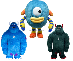 3M Cosplay gonflable géant bleu vache monstre Costume gonflable Krampus Sully Costume Monsters Inc pour la location de fêtes et d'événements - Product Image 5