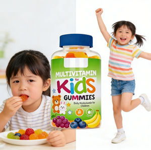 Gummies multivitaminées pour enfants de qualité supérieure avec <span class=keywords><strong>vitamine</strong></span> <span class=keywords><strong>C</strong></span>, <span class=keywords><strong>D3</strong></span> <span class=keywords><strong>et</strong></span> <span class=keywords><strong>zinc</strong></span>, sans sucre, complément alimentaire sain, certifié GMP - Product Image 6