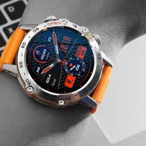 k52 watch men outdoor smartwatch sports modes watches 1.39inch round screen 400mah Battery Health Monitor Smart watch