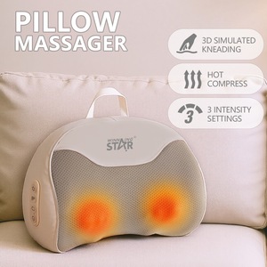 Winning Star Pillow Massager ST-6420 <b>Vibration</b> Back Massage Heating Function - Product Image 2