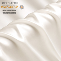 OEKO-TEX-100 Soie de Luxe Grade 6A 100% Soie Naturelle Pure Tissu de Soie de Mûrier 16mm Tissu de Satin Crêpe de Soie