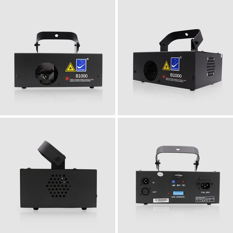 送料無料 通販 激安 Big Dipper B1000 1W Blue Laser Light - 50+ Patterns for Djs DJ機材
