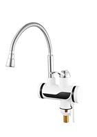Robinet de cuisine chauffe-eau électrique instantané sans réservoir avec LED prise UE