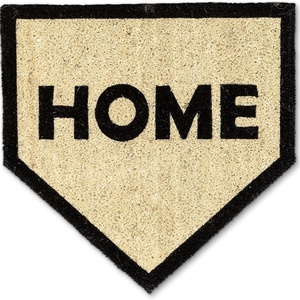 Paillassons en fibre de coco en forme de plaque de base de baseball - Product Image 3