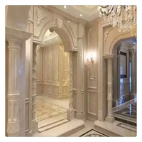 Marbre beige populaire de Burdur à bas prix pour les carreaux de mur et de sol