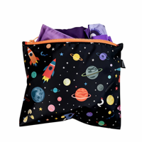 Pochette de rangement zippée décontractée pour voyage, avec logo personnalisé, trousse de toilette, trousse de beauté, sacs organisateurs, pochette de beauté, sac de rangement pour cosmétiques