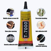 Fabricant en gros T7000-50ml accessoires de téléphone mobile bricolage colle noire T7000