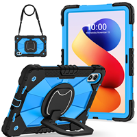 Funda Protectora de Silicona para Tablet, Resistente a Caídas, con Soporte, para Xiaomi Redmi Pad 2 Pro 12.1 Pulgadas, POCO Pad M1 12.1 Pulgadas 2025