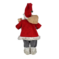 Hochwertige Weihnachtsmann-Weihnachtskugel-Dekoration im beliebten Stil – quadratische Heim- und Festtagsparty-Puppe vom Hersteller für Neujahr