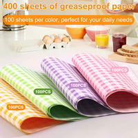 Papier d'emballage alimentaire personnalisé pour charcuterie, plateau de fromages, résistant aux taches d'huile et à la graisse, rouleaux de papier pour sandwichs