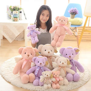 Poupées ours en peluche doux, nouveau, ins, jouet, ailes d'ange en plomb, dessin animé, rêve d'ange, ours en peluche mignon, cadeau pour enfants - Product Image 6