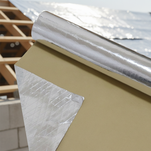 Barrière réfléchissante en papier <span class=keywords><strong>kraft</strong></span> FSK avec feuille d'aluminium renforcée/MPET, comme la <span class=keywords><strong>laine</strong></span> <span class=keywords><strong>de</strong></span> <span class=keywords><strong>roche</strong></span>, la <span class=keywords><strong>laine</strong></span> <span class=keywords><strong>de</strong></span> verre, pour surface - Product Image 1