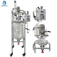 Nuevo Modelo de Reactor de Vidrio Encamisado Industrial Personalizado de 50L, Resistente a la Corrosión, para Procesamiento Piloto de Productos Químicos Finos