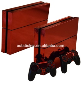 Miếng Dán Decal Da Cho <span class=keywords><strong>PS4</strong></span> Skins Vàng Bóng Chrome Cho Playstation 4 - Product Image 2