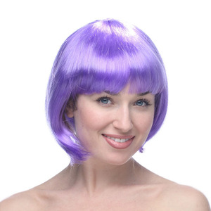 Peluca de <span class=keywords><strong>cabello</strong></span> sintético para Cosplay, tupé colorido y barato, pelo de payaso para fiesta de Halloween - Product Image 5