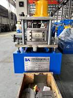 Machine de profilage de profilés en acier PLC, ligne de production de canaux en métal robustes, de canaux en C pour la construction