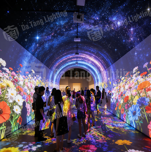 Factory Direct Immersive Tunnel Projection System <b>3D</b> Mapping Display Interactive Content <b>Projector</b> Solution - Product Image 2